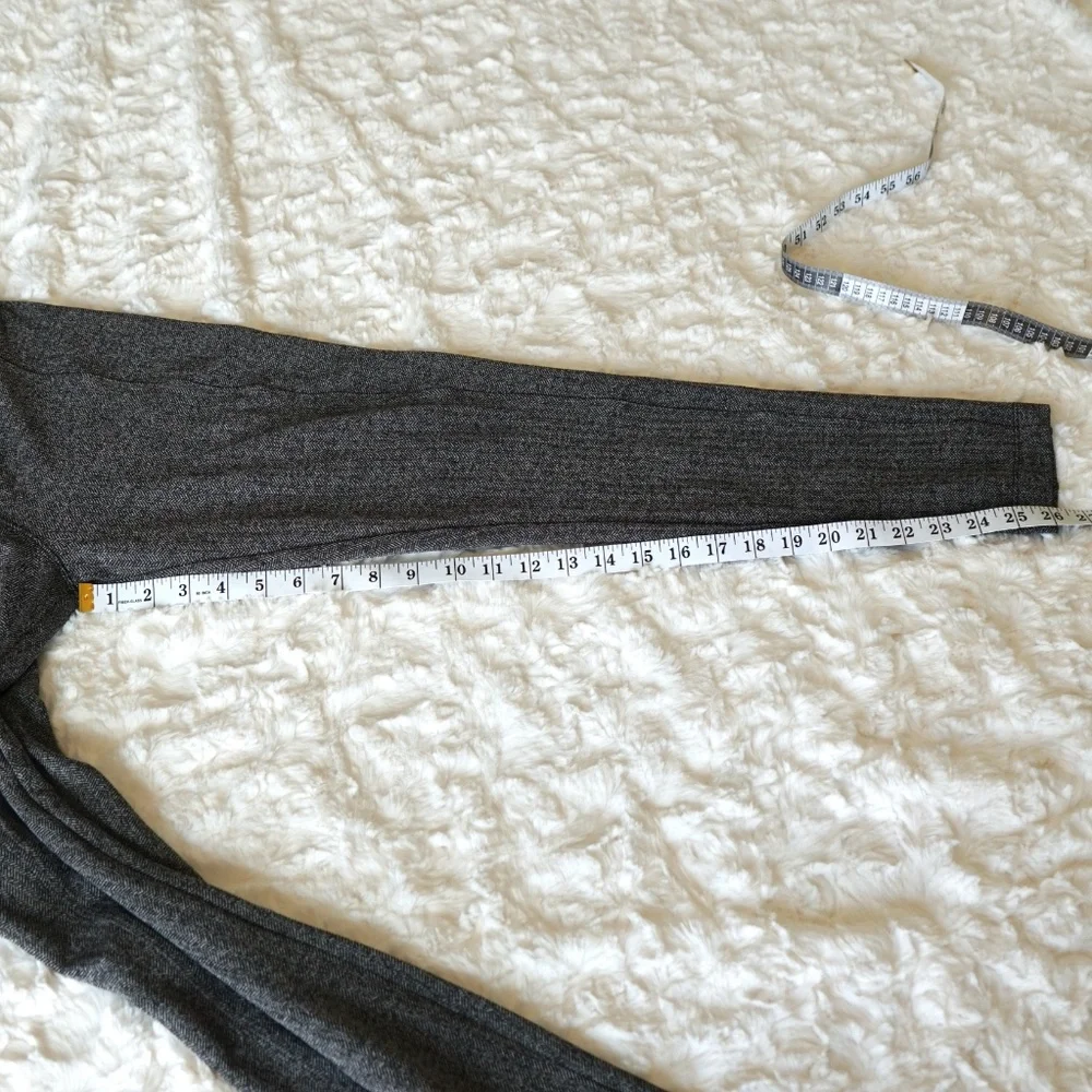 ATHLETA Women’s Pull On Delancey Gray Polyester Herringbone Tight w/pockets - M - Picture 11 of 14